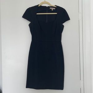 Office dress. Black. Knee length
